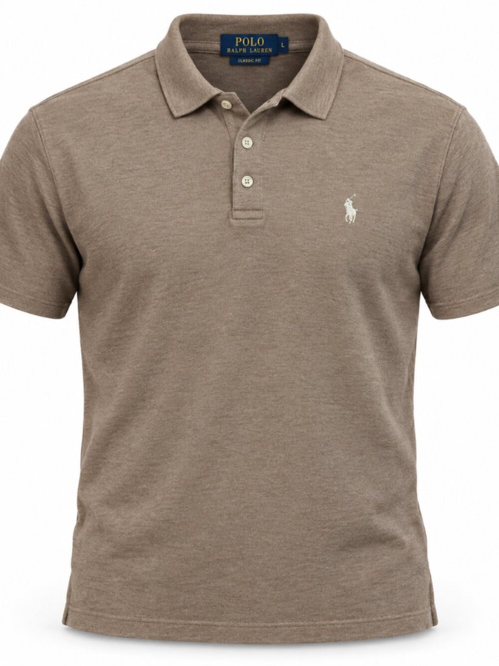 Polo Ralph Lauren Men’s Brown Classic Fit Polo Shirt L
